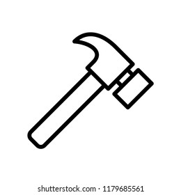 Hammer Icon Templates Stock Vector (Royalty Free) 1179685561 | Shutterstock