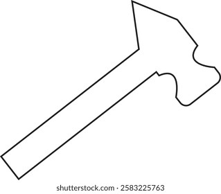 Hammer icon tool free vector the file