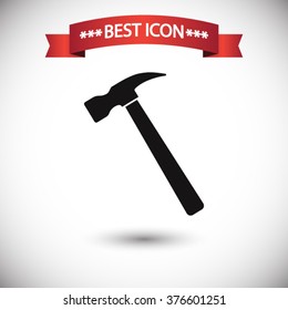 Hammer icon vector