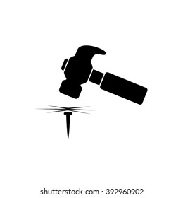 Hammer Icon Vector