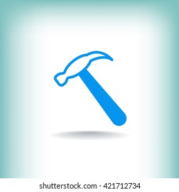 Hammer Icon Vector