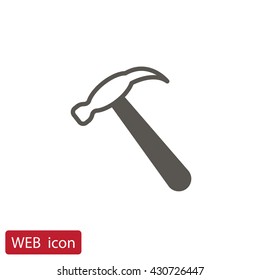 Hammer Icon Vector