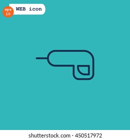 Hammer Icon Vector.