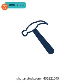 Hammer Icon Vector.
