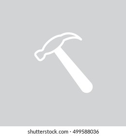 Hammer Icon Vector.