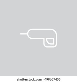 Hammer Icon Vector.