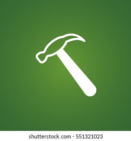 Hammer Icon Vector.