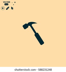 Hammer Icon Vector