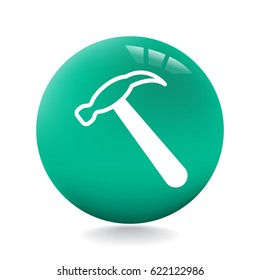 Hammer Icon Vector.