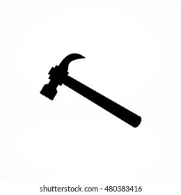 hammer icon, vector best flat icon, EPS