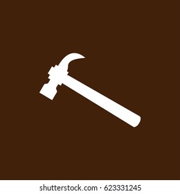 hammer icon, vector best flat icon, EPS