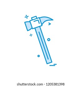 hammer icon vector design