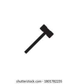 Hammer icon vector design illustration