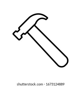 Hammer Icon Design Template Vector Icon Stock Vector (Royalty Free ...