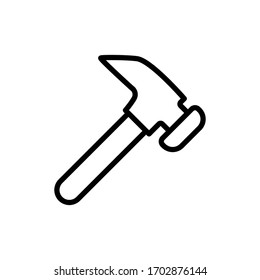 hammer icon vector design template