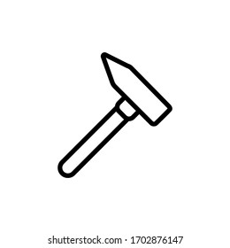 hammer icon vector design template
