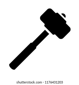 Hammer icon vector. EPS 10.