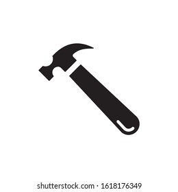 Hammer icon vector. Gavel icon symbol design