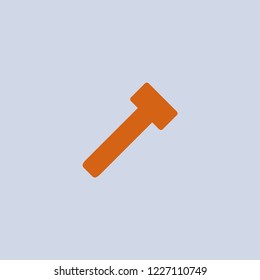 hammer icon. Vector illustration