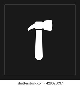hammer icon. hammer vector illustration