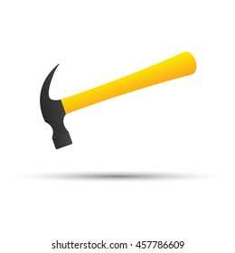 Hammer icon. Vector illustration