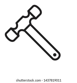 Hammer Icon Vector Illustration Design