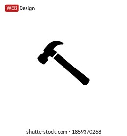 hammer icon. Vector illustration EPS 10.