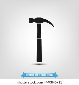 Hammer icon vector illustration eps10