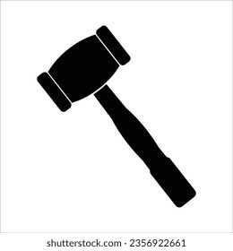 hammer icon vector illustration logo design