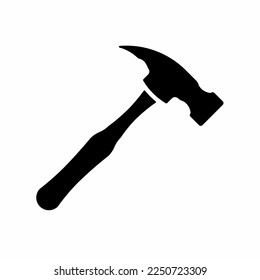 Hammer icon vector illustration. Stock vector.