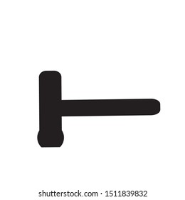 hammer icon vector illustration template