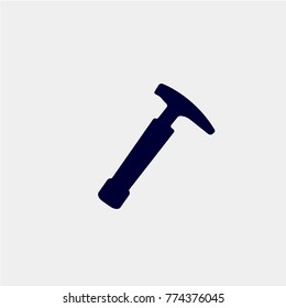 hammer icon vector illustration. tool icon