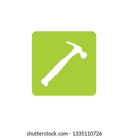 hammer icon. Vector illustration. worker tool icon