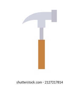 Hammer icon vector image. Can also be used for Construction Tools. Suitable for mobile apps, web apps and print media.