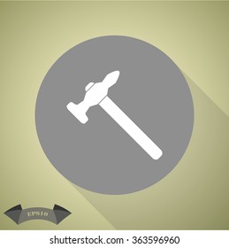 hammer icon vector picture image graphic art