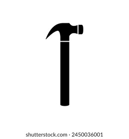 Hammer icon vector. Repair illustration sign. Tool symbol or logo.