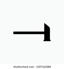 
Hammer Icon - Vector, Sign and Symbol for Design, Presentation, Website or Apps Elements. 