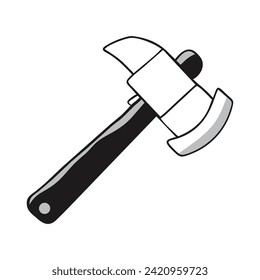 Hammer icon vector template design
