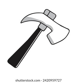 Hammer icon vector template design