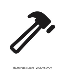 Hammer icon vector template design