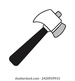 Hammer icon vector template design