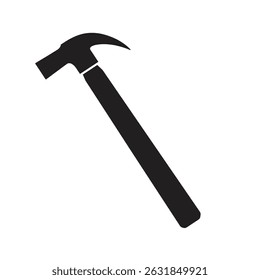 Hammer Icon Vector Template Illustration Design
