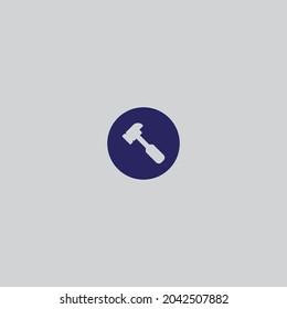 Icono de martillo para el icono de resaltado de instagram