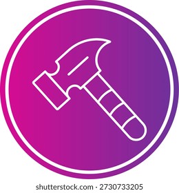 Ícone de martelo para seu projeto