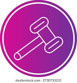 Ícone de martelo para seu projeto