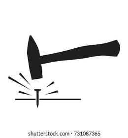 Hammer Icon.vector