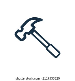 Icono de mejora de martillo o de configuración