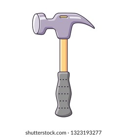 Hammer isolated cartoon vector icon