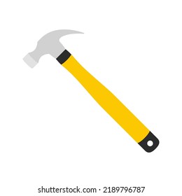 Hammer isolated on white background