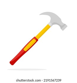 Hammer isolated on white background